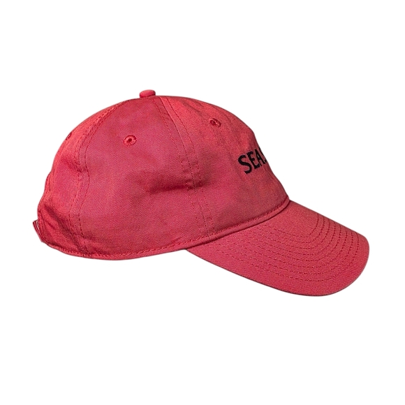 🌊 SEASIDE Coral Embroidered Dad Hat Adjustable Baseball Cap OSFM - Picture 4 of 9